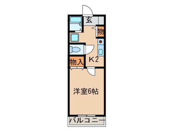 グレイスＮＦの物件間取画像